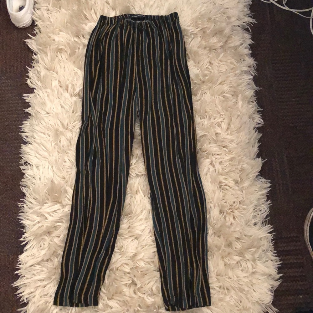 Striped flow pant